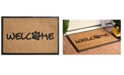 Home & More Welcome Paw Coir/Rubber Doormat, 24" x 36"